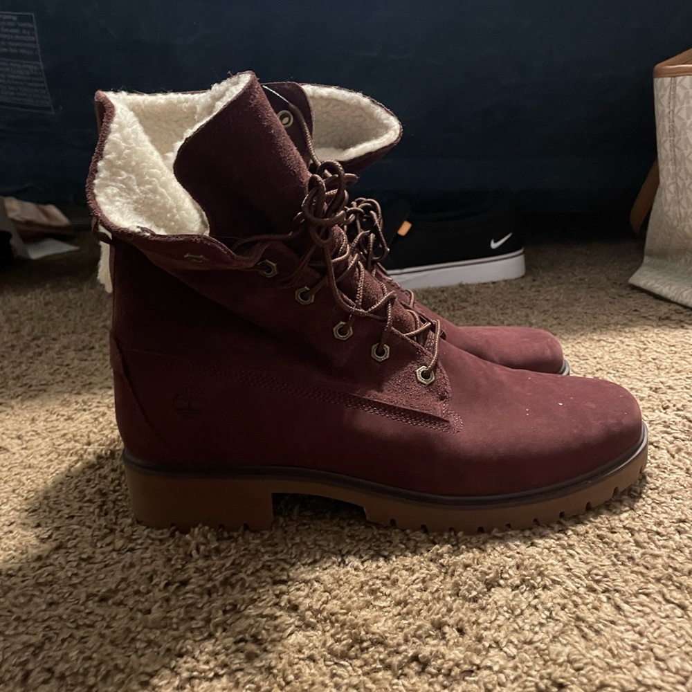 Timberland boots. Worn once. Great condition.